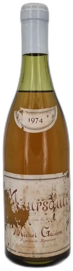 image du vin Domaine Michel Gaidon 1974 Meursault