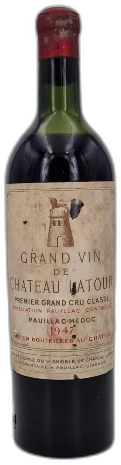 image du vin Château Latour 1947 Pauillac 1er Grand Cru Classé