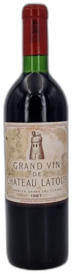 image du vin Château Latour 1967 Pauillac 1er Grand Cru Classé