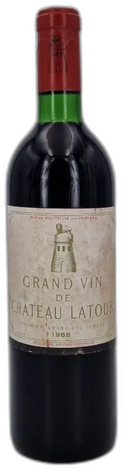 photo du vin Château Latour 1968 Pauillac 1er Grand Cru Classé