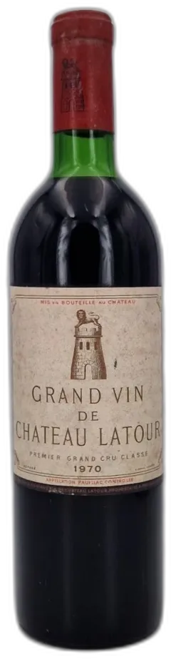 illustration du vin Château Latour 1970 Pauillac 1er Grand Cru Classé
