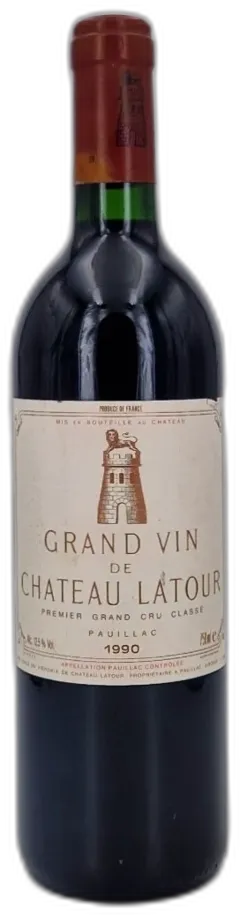 photo du vin Château Latour 1990 Pauillac 1er Grand Cru Classé