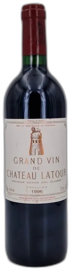 aperçu du vin Château Latour 1996 Pauillac 1er Grand Cru Classé