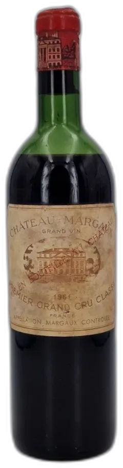 illustration du vin Château Margaux 1961 Margaux 1er Grand Cru Classé