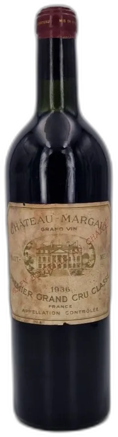 photo du vin Château Margaux 1936 Margaux 1er Grand Cru Classé