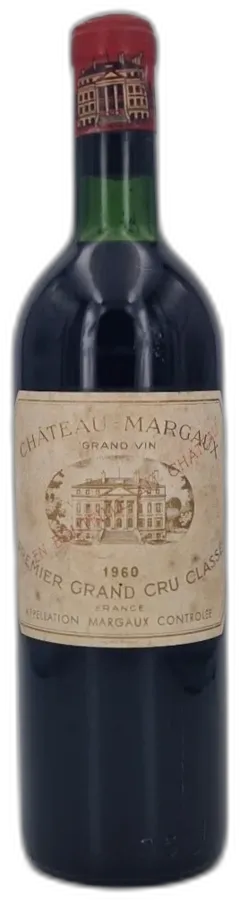 photo du vin Château Margaux 1960 Margaux 1er Grand Cru Classé