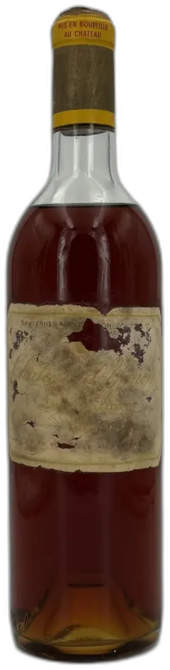 capture du vin Château d’Yquem 1965 Sauternes 1er Cru Classé Supérieur