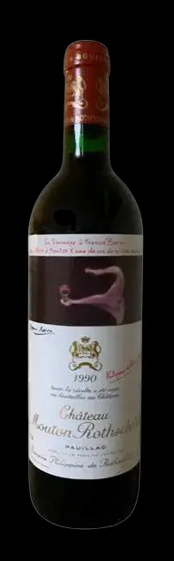 photo du vin Château Mouton Rothschild 1990