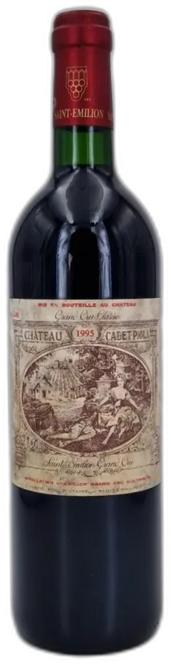 illustration du vin Château Cadet-Piola 1995 Saint-Emilion Grand Cru Classé