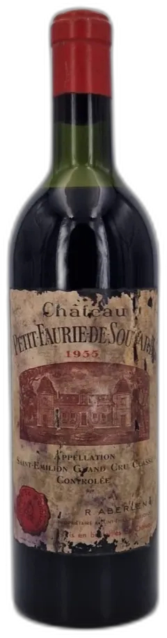 photo du vin Château Petit-Faurie-de-Soutard 1955 Saint-Emilion Grand Cru Classé
