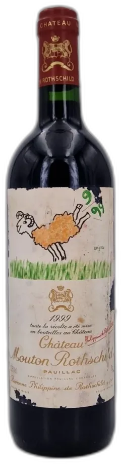 photo du vin Château Mouton Rothschild 1999 Pauillac 1er Grand Cru Classé