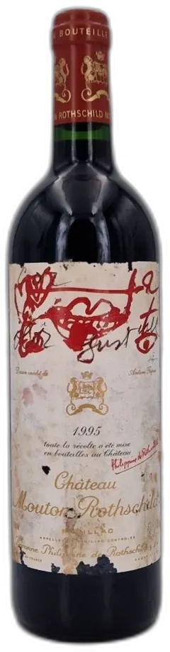 photo du vin Château Mouton Rothschild 1995 Pauillac