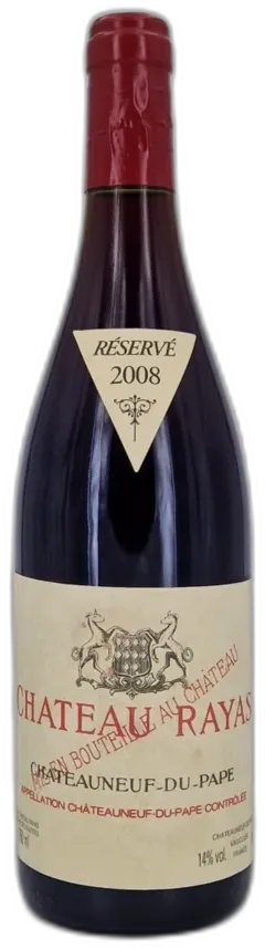 photo du vin Château Rayas 2008 Châteauneuf-du-Pape
