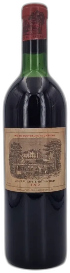 image du vin Château Lafite Rothschild 1962 Pauillac 1er Grand Cru Classé