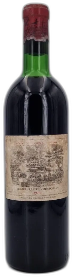 photos du vin Château Lafite Rothschild 1969 Pauillac 1er Grand Cru Classé