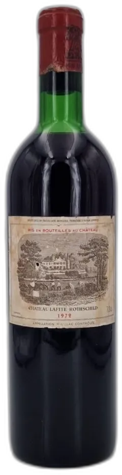 photo du vin Château Lafite Rothschild 1972 Pauillac 1er Grand Cru Classé