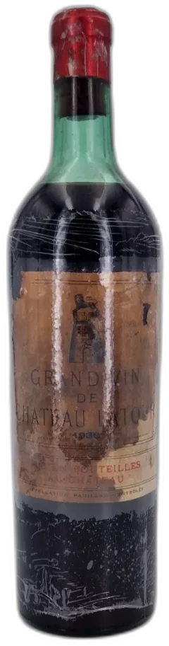 photos du vin Château Latour 1939 Pauillac 1er Grand Cru Classé