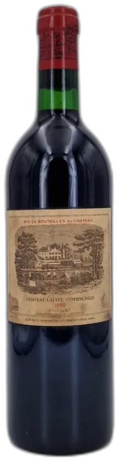 image du vin Château Lafite Rothschild 1980 Pauillac 1er Grand Cru Classé