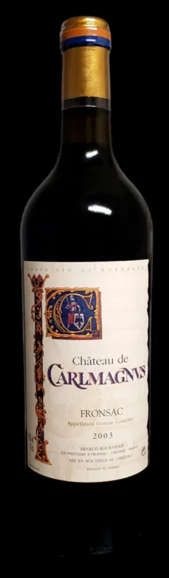 illustration du vin Château Carlmagnus 2003