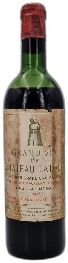 photo du vin Château Latour 1961 Pauillac 1er Grand Cru Classé