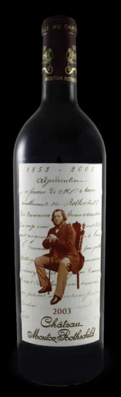 illustration du vin Château Mouton Rothschild 2003
