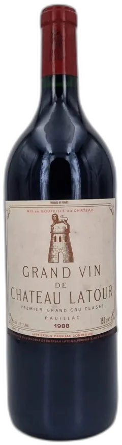 photo du vin Château Latour 1988 Magnum) Pauillac 1er Grand Cru Classé