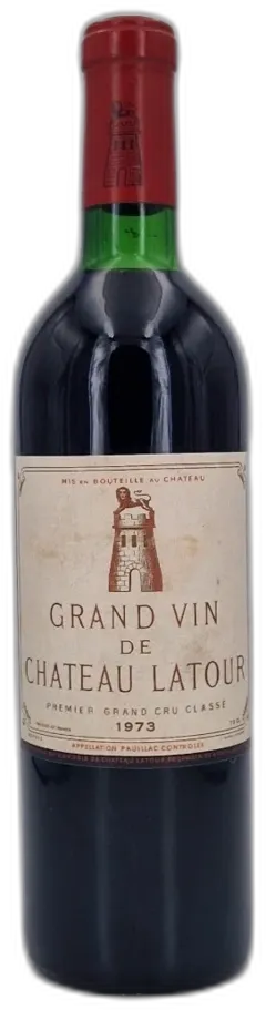 photo du vin Château Latour 1973 Pauillac 1er Grand Cru Classé