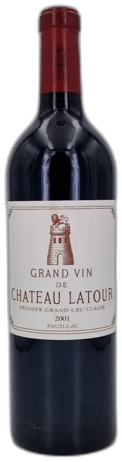 illustration du vin Château Latour 2001 Pauillac 1er Grand Cru Classé