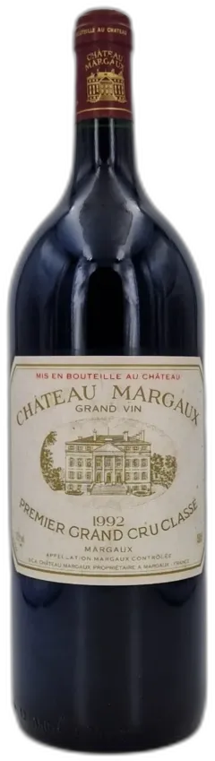 photo du vin Château Margaux 1992 Magnum) Margaux 1er Grand Cru Classé