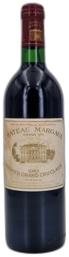 photo du vin Château Margaux 1983 Margaux 1er Grand Cru Classé