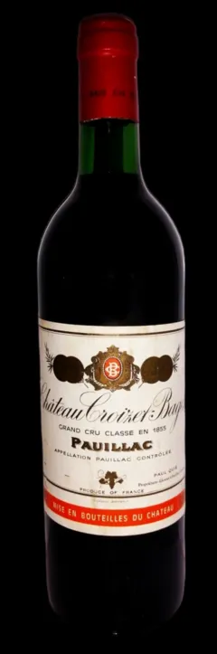 illustration du vin Château Croizet Bages 1979