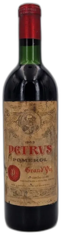 image du vin Petrus 1963 Pomerol