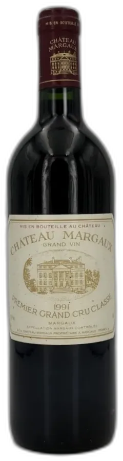 image du vin Château Margaux 1991 Margaux 1er Grand Cru Classé