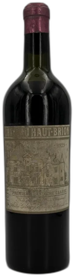 photo du vin Château Haut-Brion 1929 Pessac-Léognan 1er Grand Cru Classé