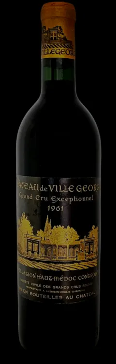photo du vin Château de Villegeorge 1961