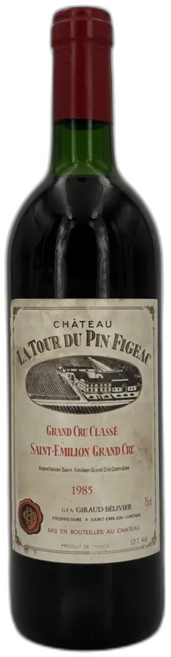 photo du vin Château la Tour du Pin Figeac 1985 Saint-Emilion Grand Cru Classé