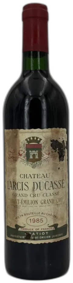 vue du vin Château Larcis Ducasse 1985 Saint-Emilion 1er Grand Cru Classé