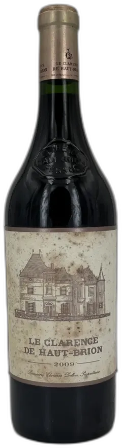 vue du vin le Clarence de Haut-Brion 2009 Pessac-Léognan