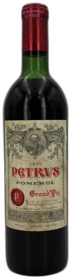 illustration du vin Petrus 1971 Pomerol