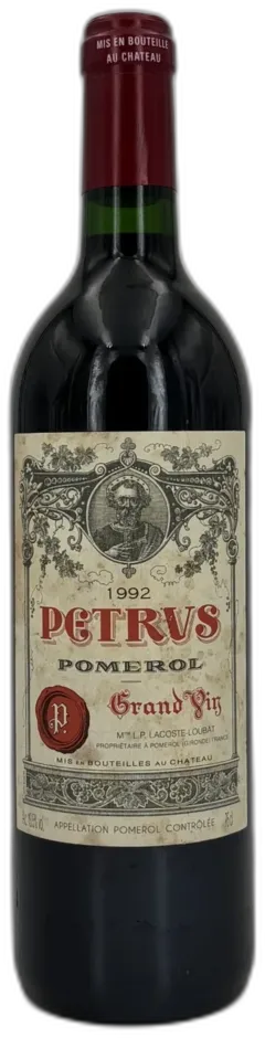 photo du vin Petrus 1992 Pomerol