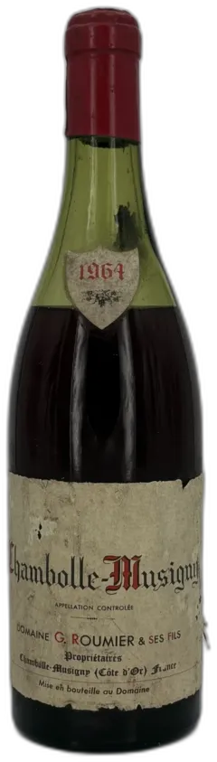 photo du vin Domaine Georges Roumier Chambolle-Musigny 1964