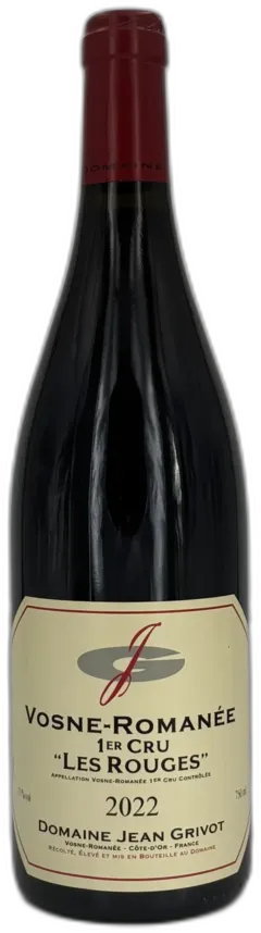 image du vin Domaine Jean Grivot Vosne-Romanée 1er Cru les Rouges 2022