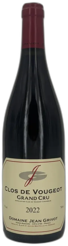 image du vin Domaine Jean Grivot Clos de Vougeot Grand Cru 2022