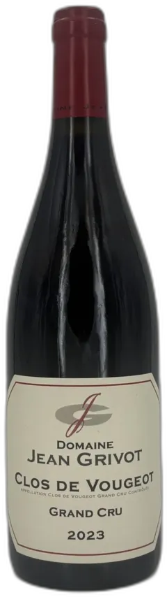 aperçu du vin Domaine Jean Grivot Clos de Vougeot Grand Cru 2023