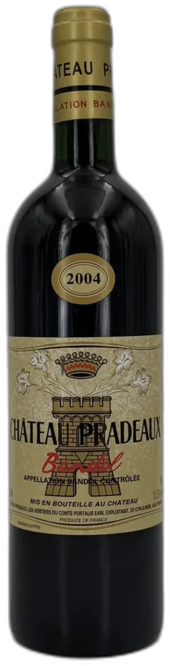 illustration du vin Château Pradeaux Bandol 2004
