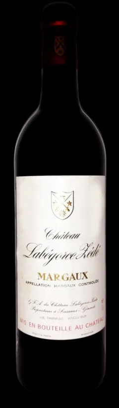 photo du vin Château Labégorce Zéde 1983