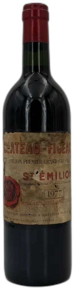 capture du vin Château Figeac 1977 Saint-Emilion 1er Grand Cru Classé A