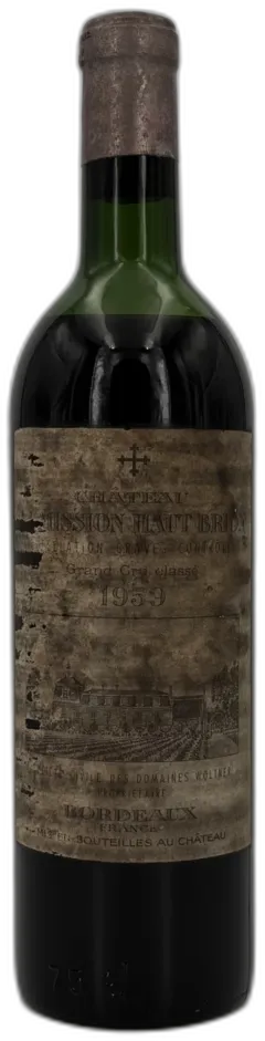 capture du vin Château la Mission Haut-Brion 1959 Cru Classé de Graves