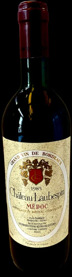 photo du vin Château Laubespin 1985