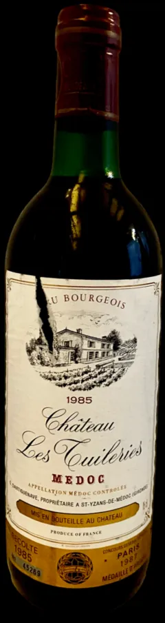 photo du vin Château les Tuileries 1985